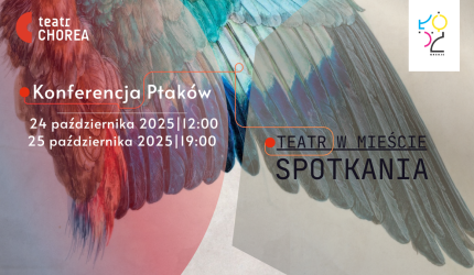 konferencja ptaków teatr w mieście baner www